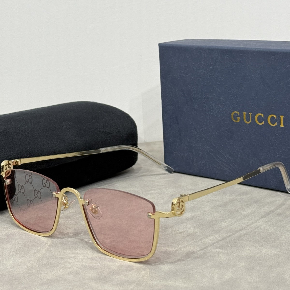 Premium Metallbügel Retro Modische Sonnenbrille