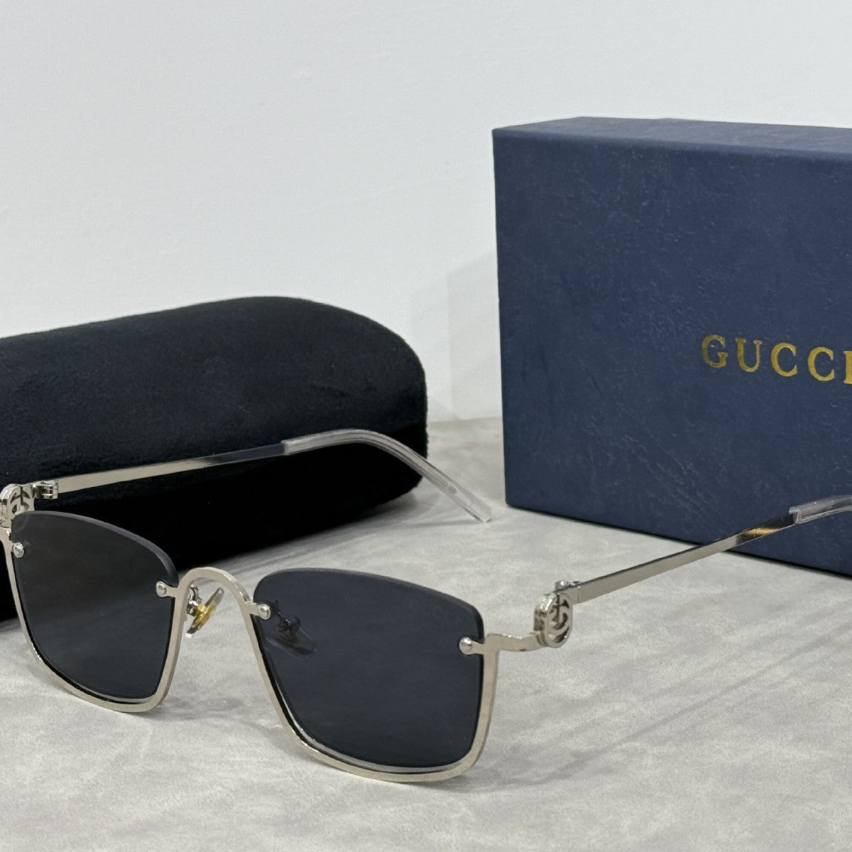 Premium Metallbügel Retro Modische Sonnenbrille