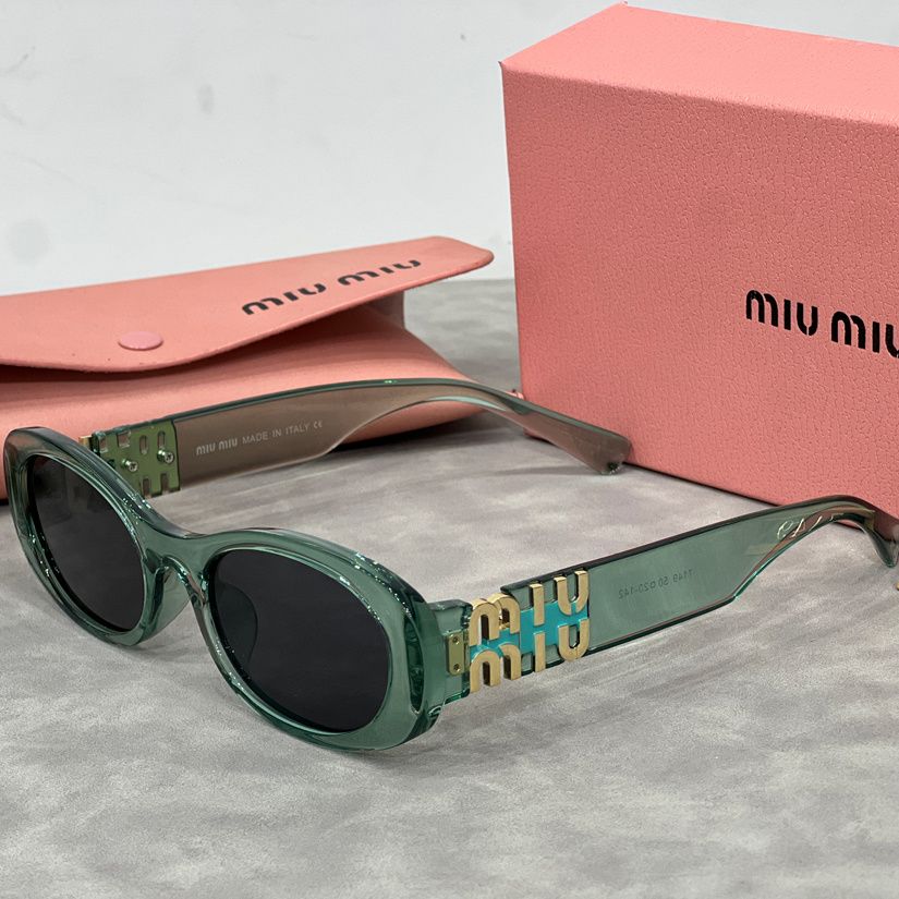 Retro-trendige ovale Damen-Sonnenbrille