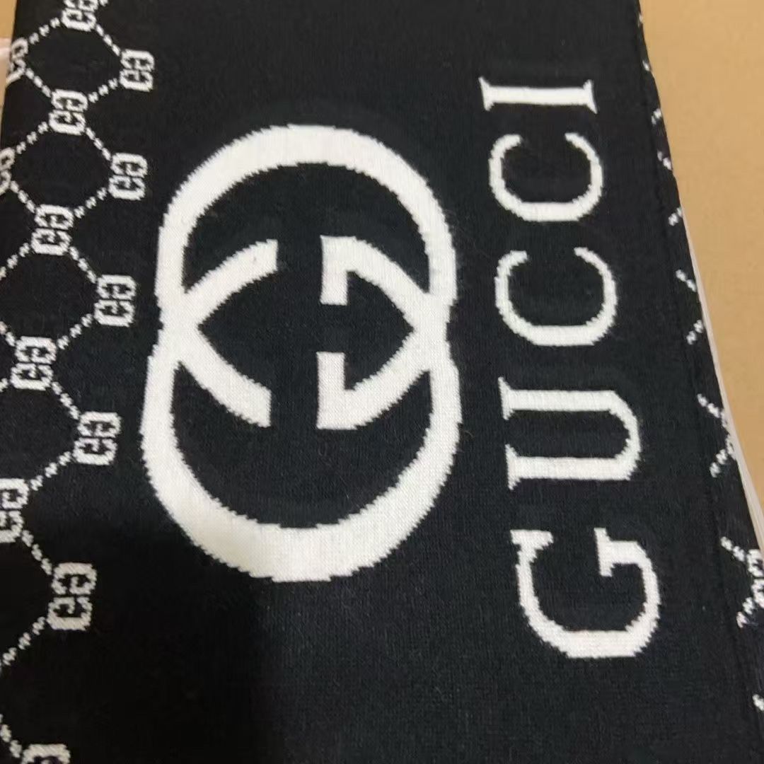 Unisex warmer Kaschmirschal mit Prägung