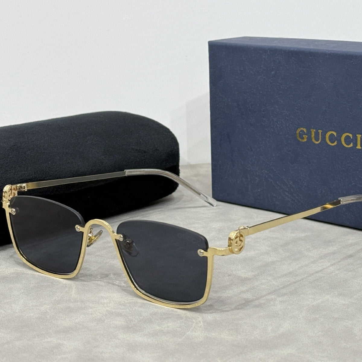 Premium Metallbügel Retro Modische Sonnenbrille