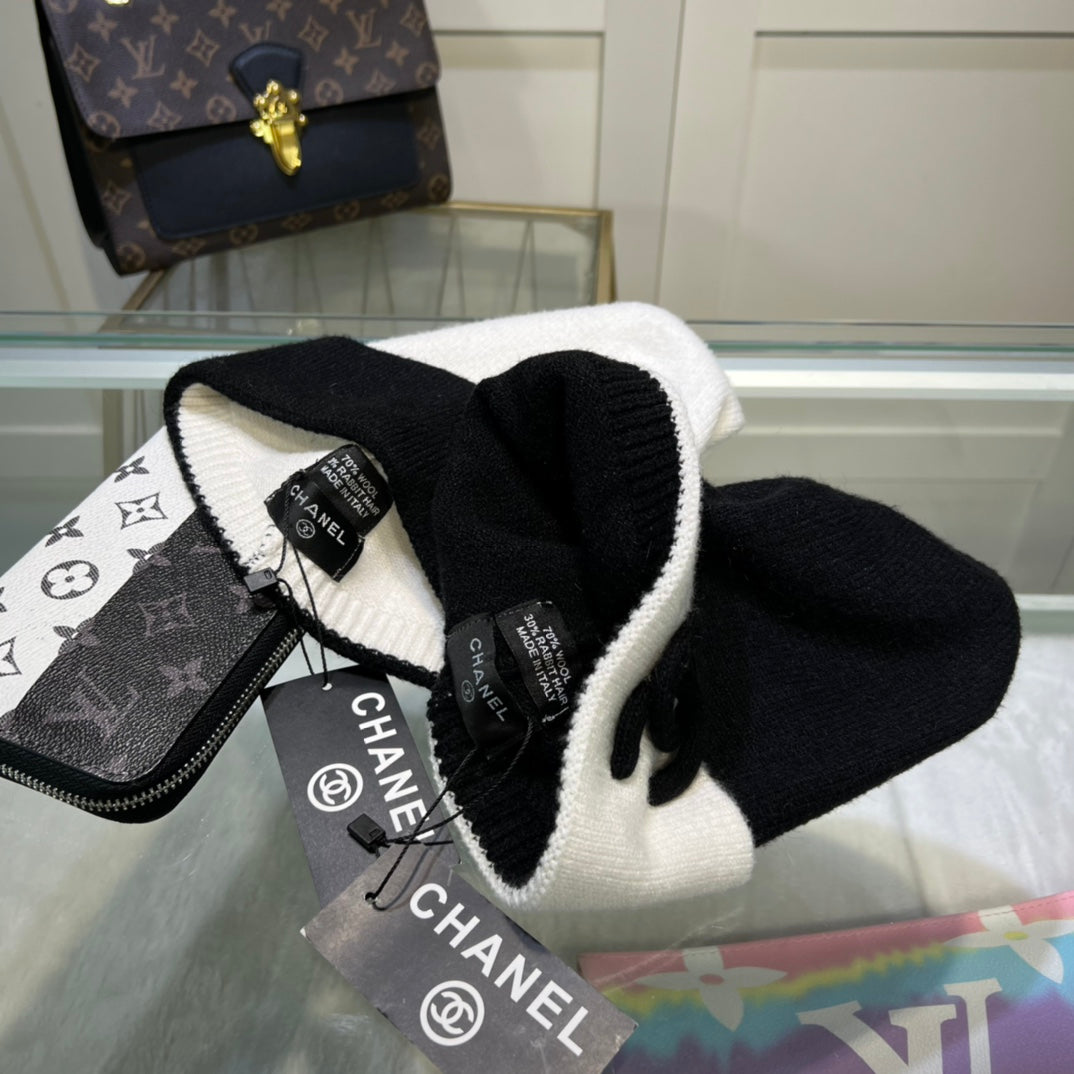 Vielseitige Kaschmir-Beanie-Mütze für Damen