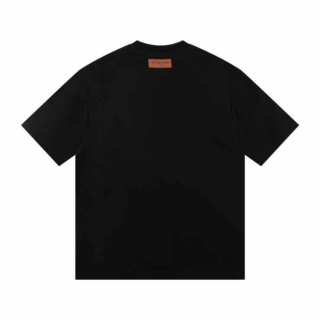 T-Shirt mit Buchstabenmuster