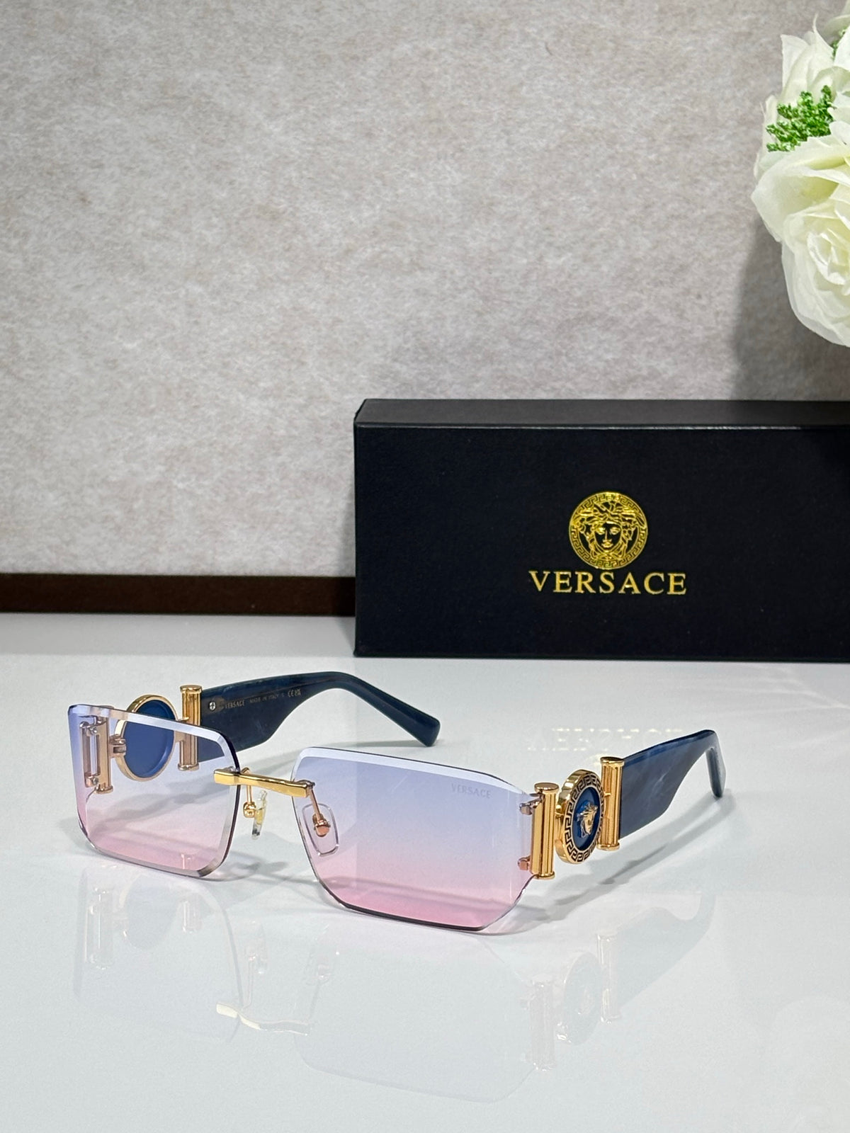 Futuristic Shield Sunglasses - VE6773