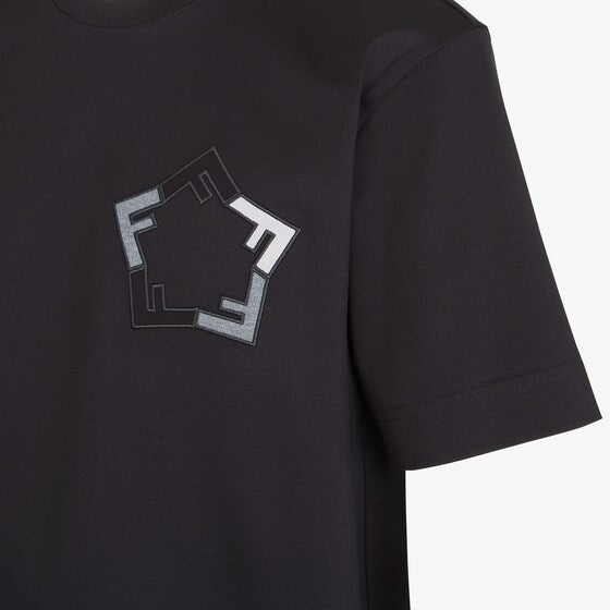 T-Shirt mit Kreisdruck