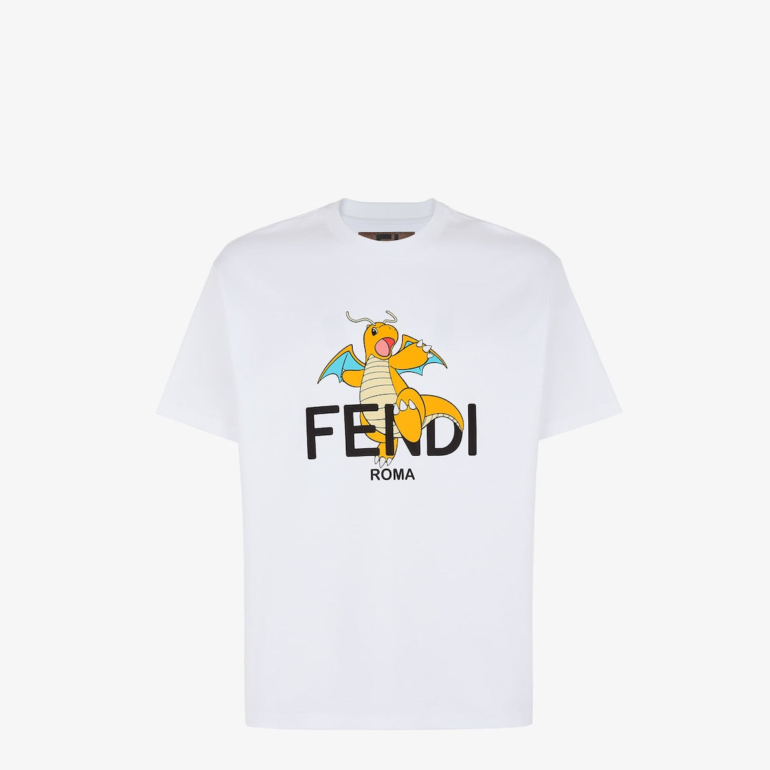 T-Shirt mit Cartoon-Dinosaurier-Print