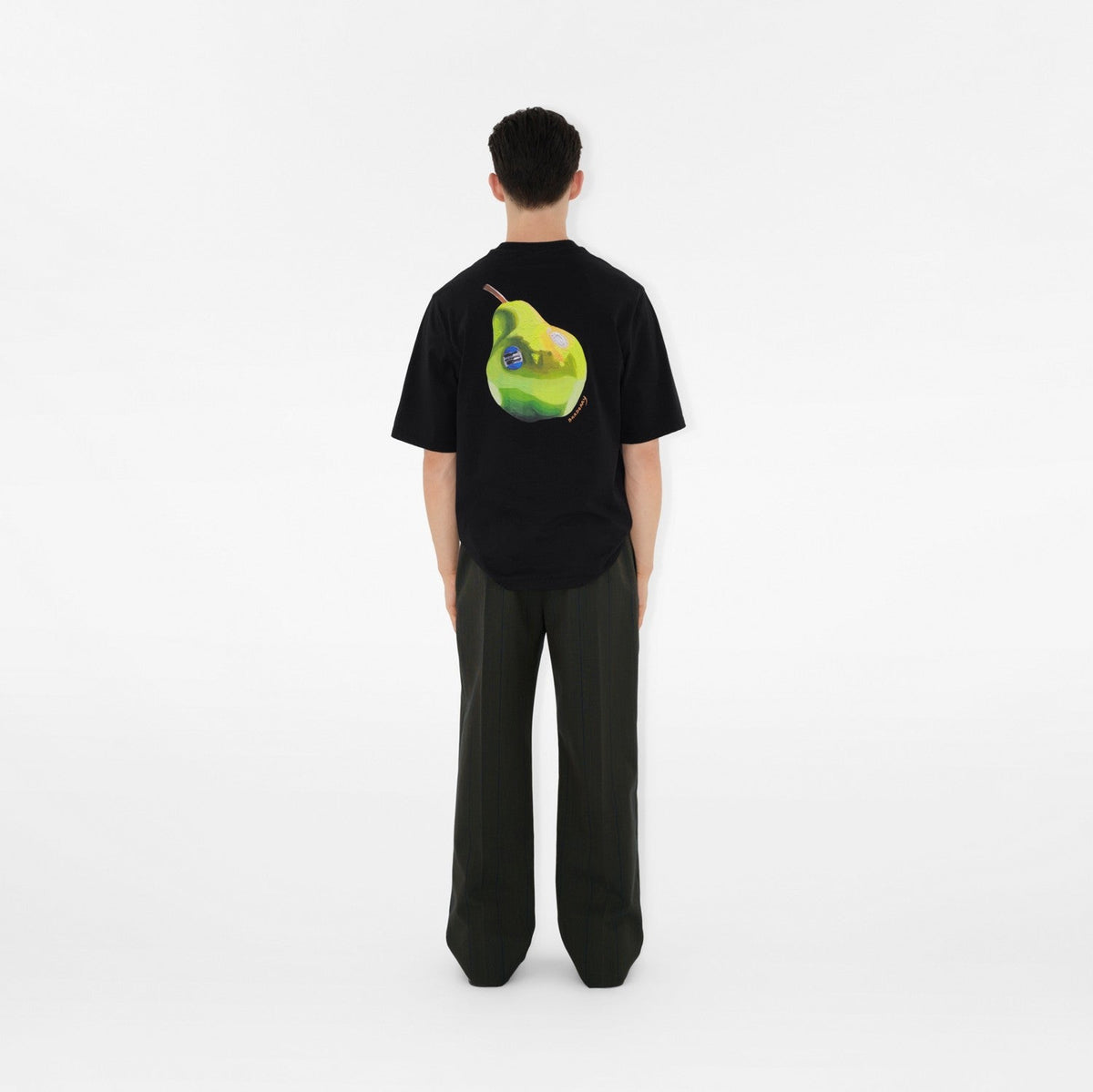 T-Shirt mit Birnen-Print