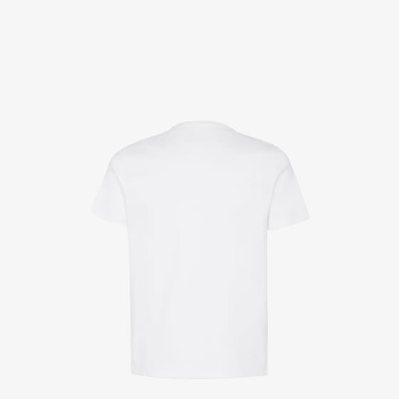 T-Shirt mit weißem Buchstabenprint