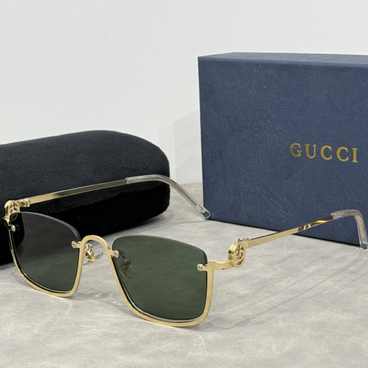 Premium Metallbügel Retro Modische Sonnenbrille