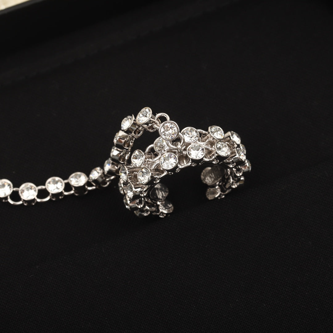Armband Ring Siamesische Kette