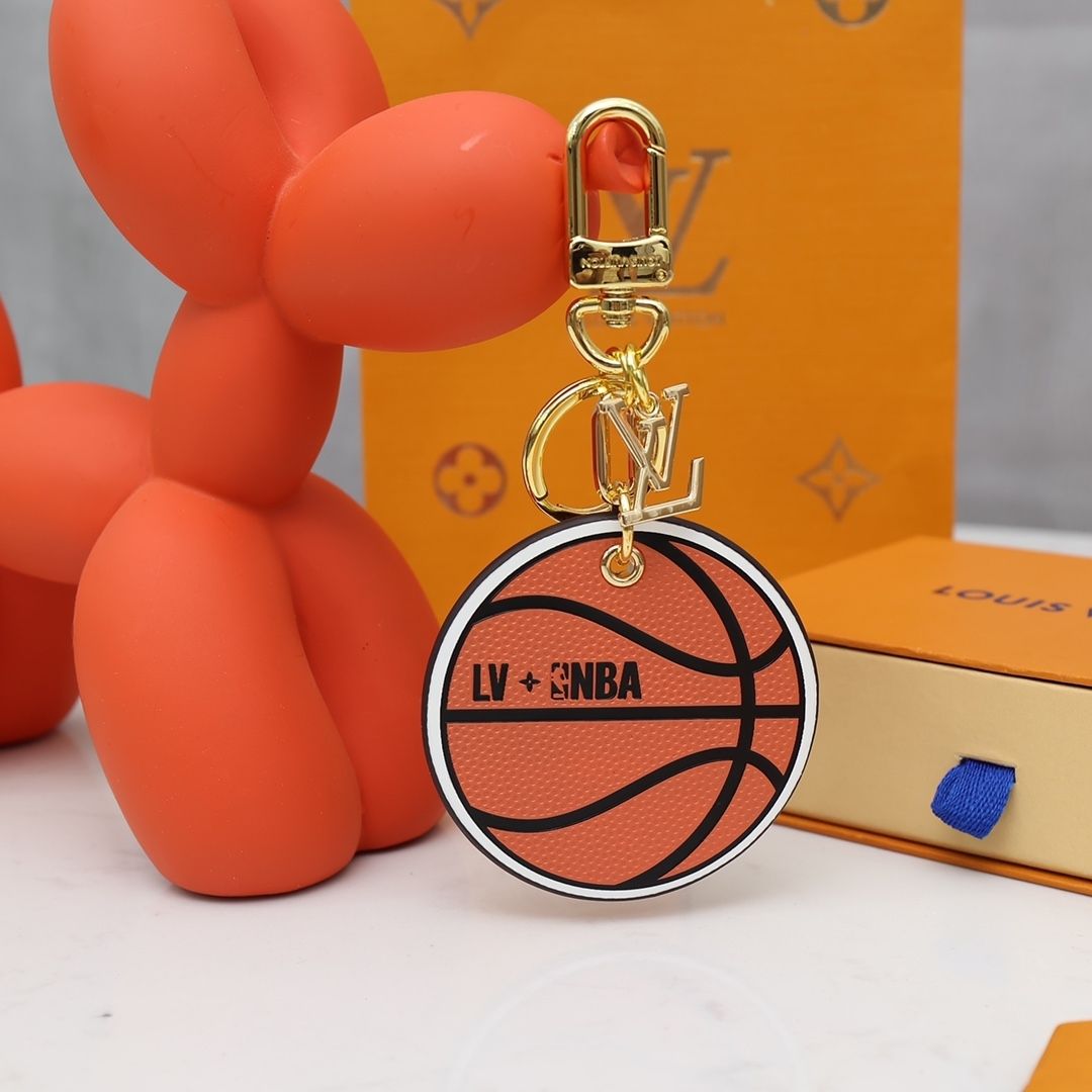 Basketball-Leder-Anhänger-Schlüsselanhänger