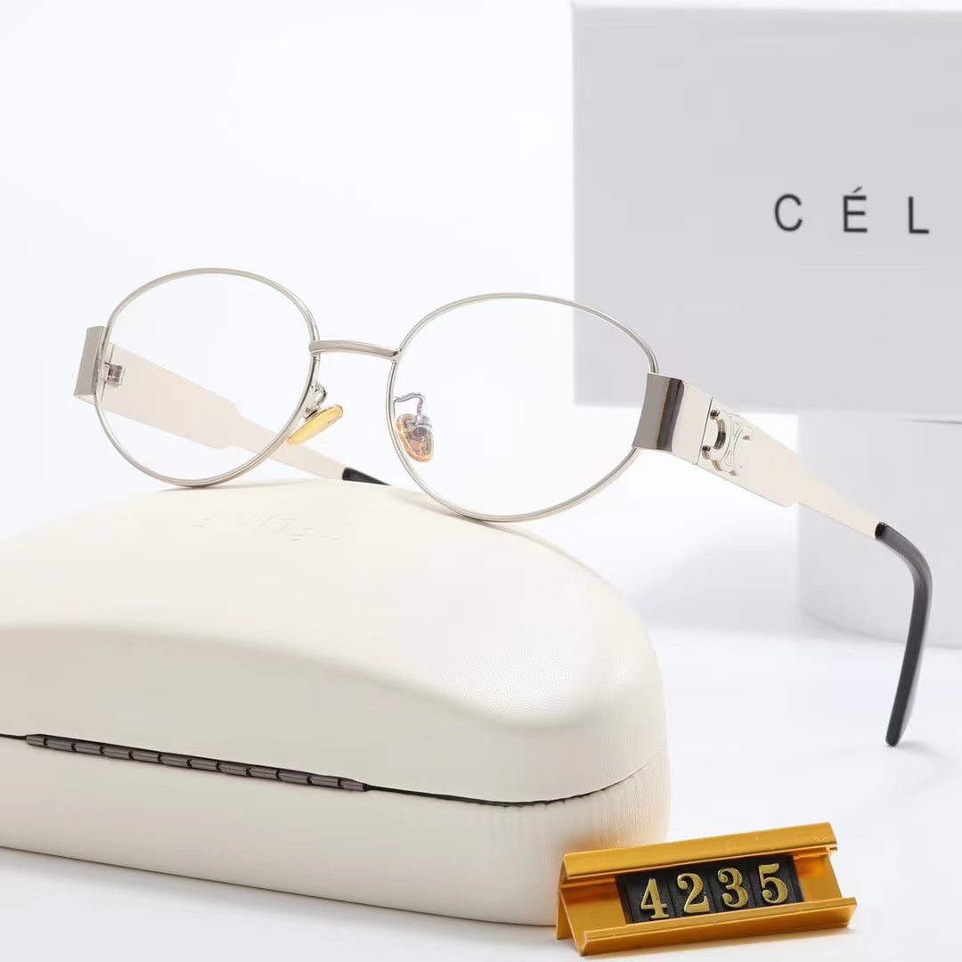 Neue Retro-Metallsonnenbrille