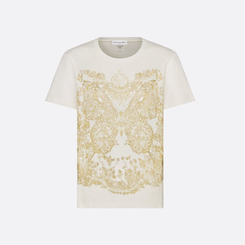Butterfly Around the World Damen T-Shirt mit Motiv