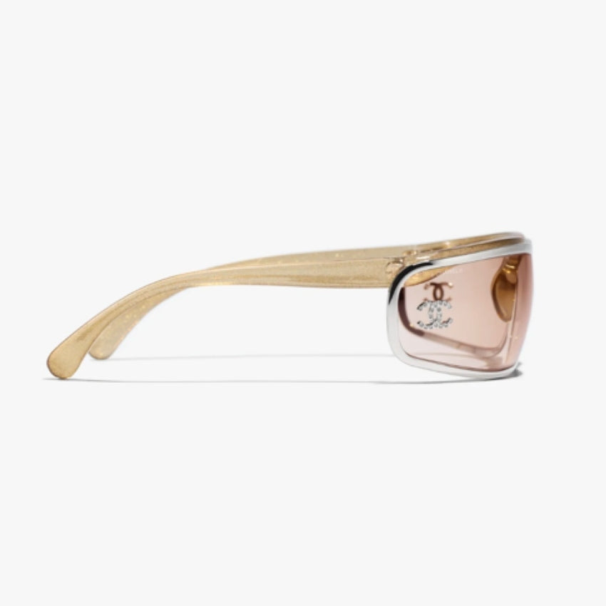 Damen-Shield-Sonnenbrille