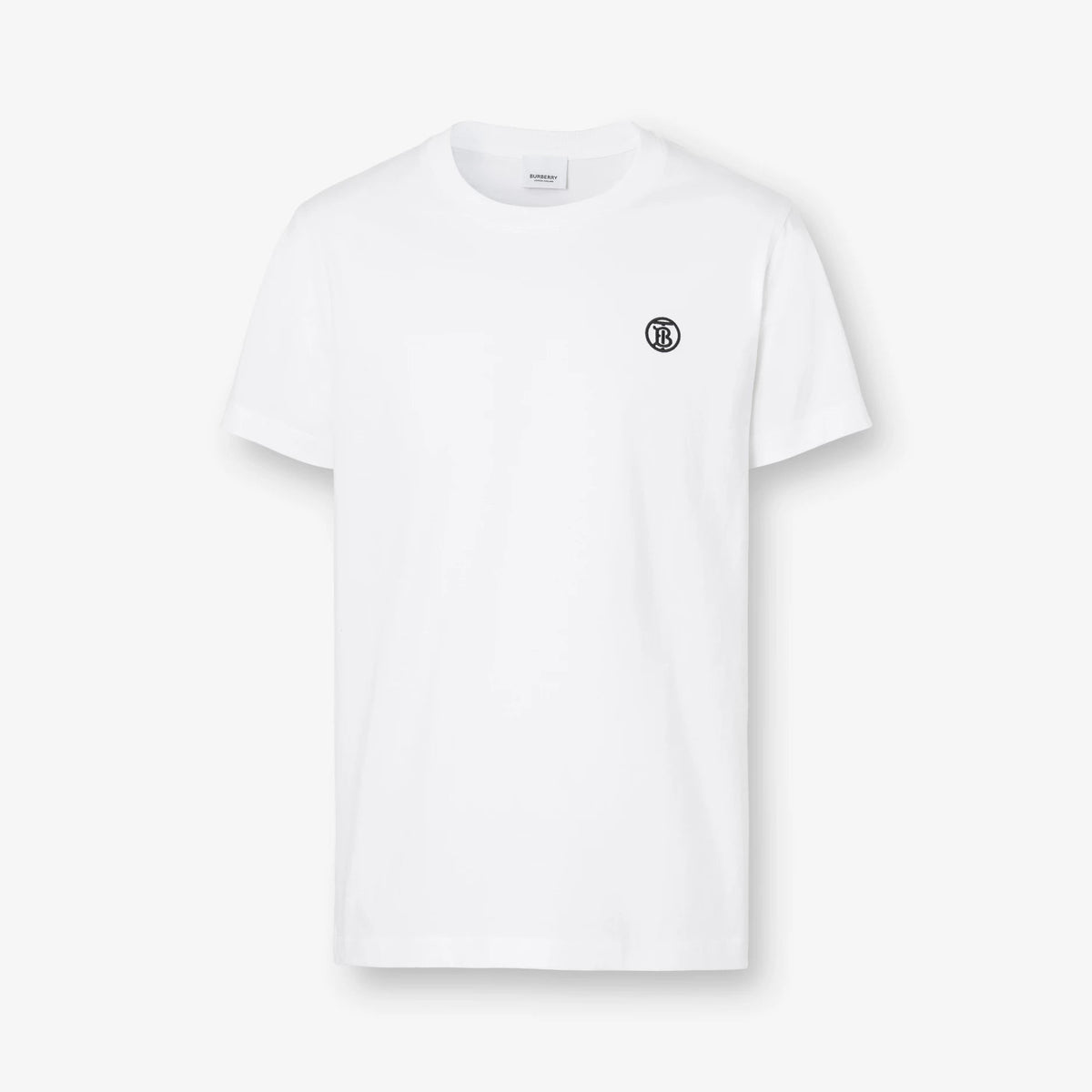 T-Shirt aus Baumwolle mit Monogramm-Motiv