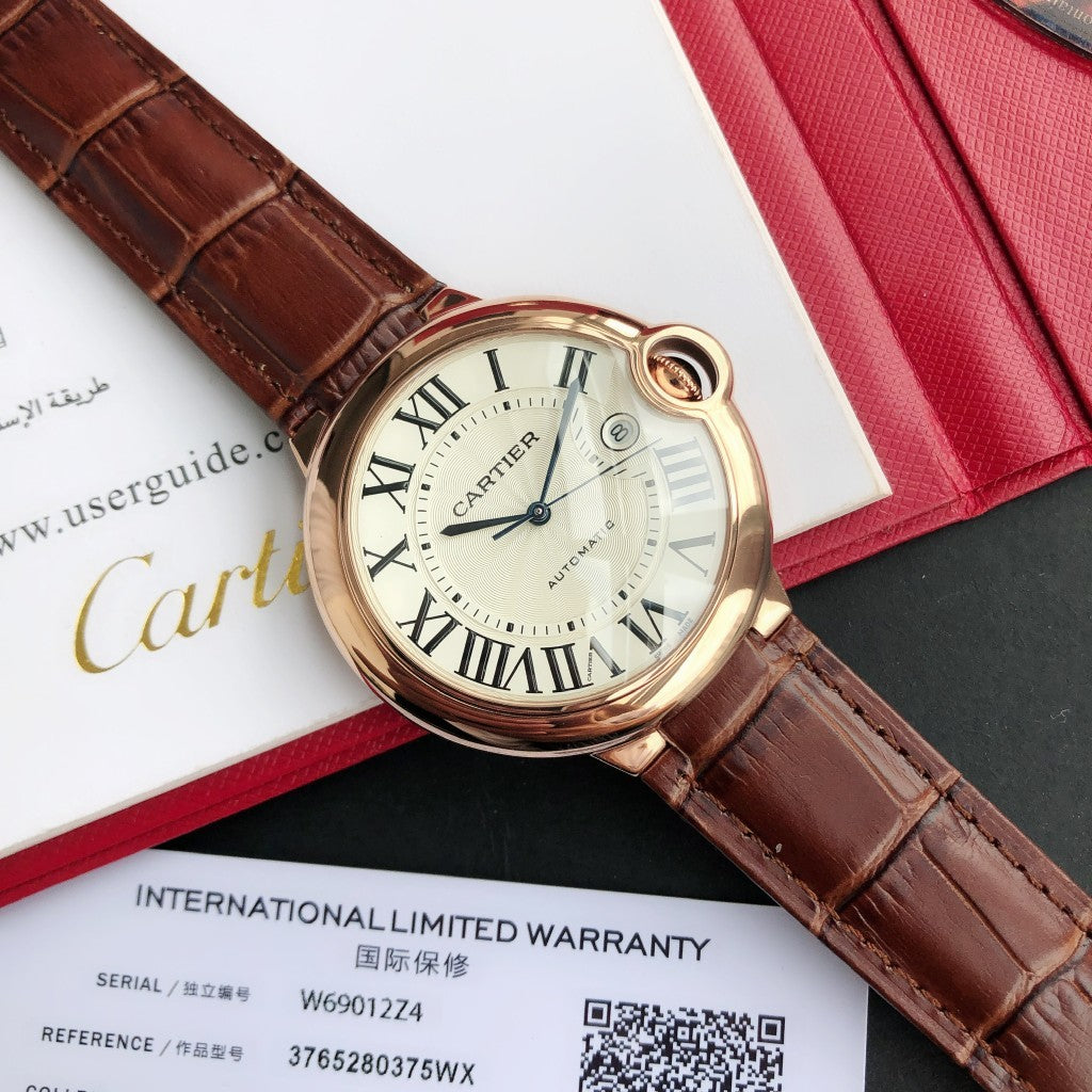 Premium Stainless Steel Mechanical Watch 11 Style Options Crystal Bezel Roman Numeral Design Luxury Look