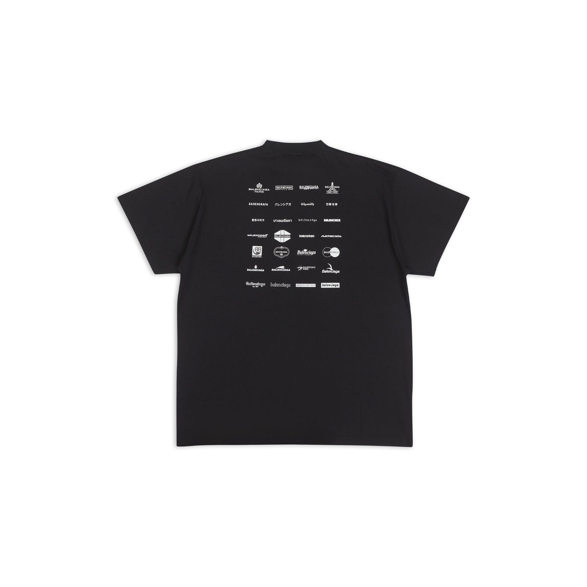Oversized-T-Shirt mit Buchstaben-Print (Sommer bevorzugt)