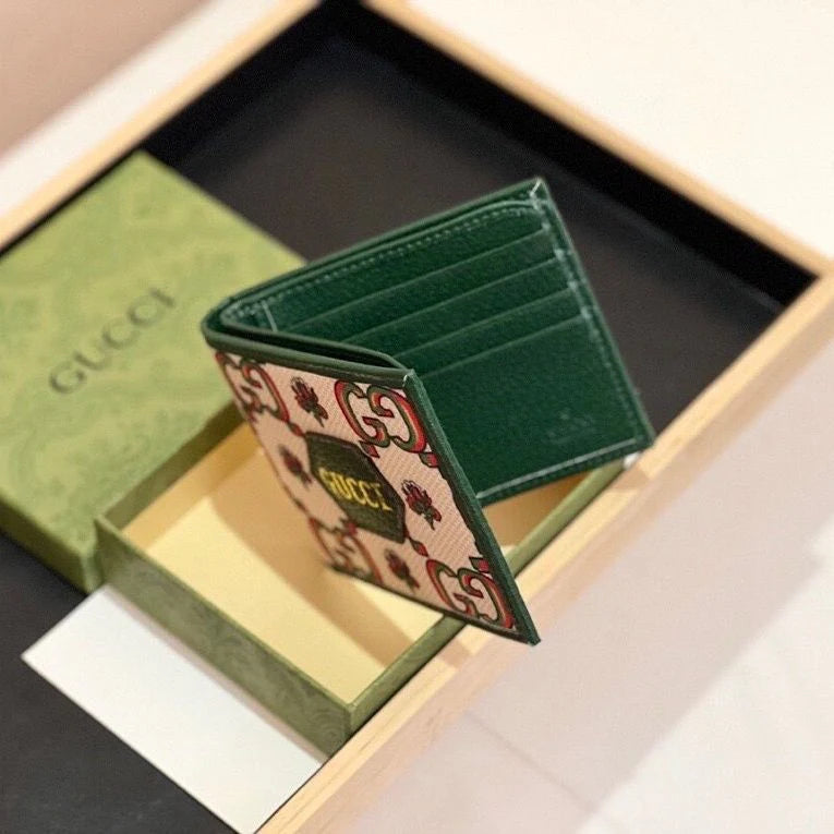 Green Monogram Leather Wallet