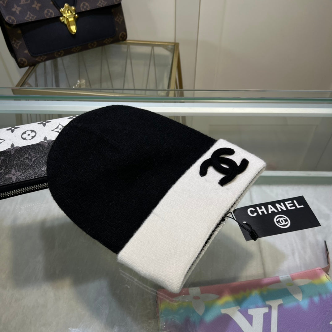 Vielseitige Kaschmir-Beanie-Mütze für Damen