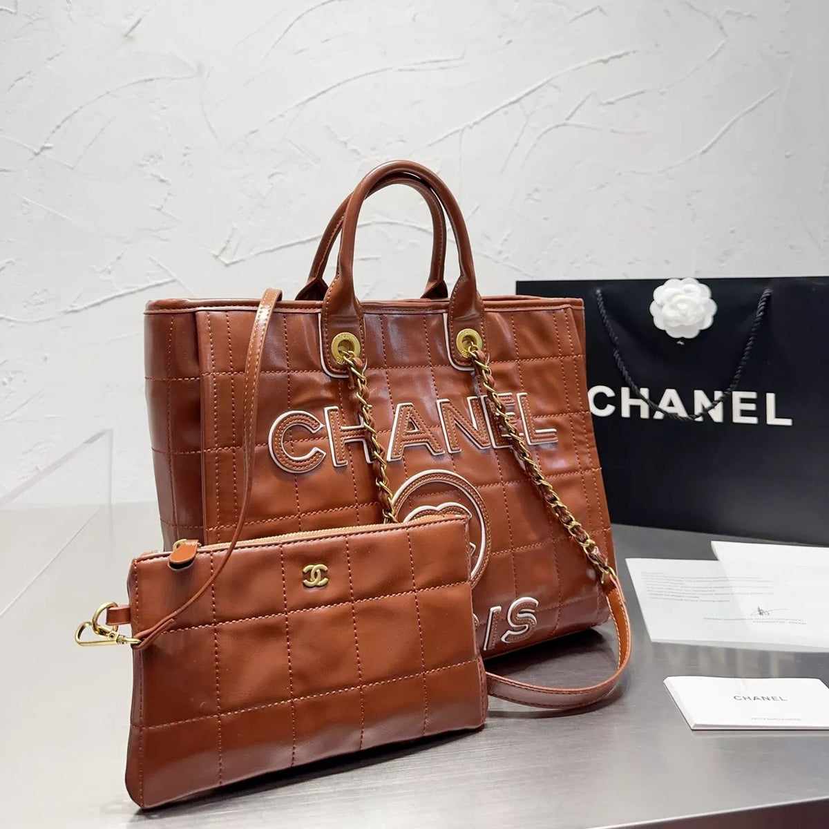 22s Große Ledertasche (Shopper)