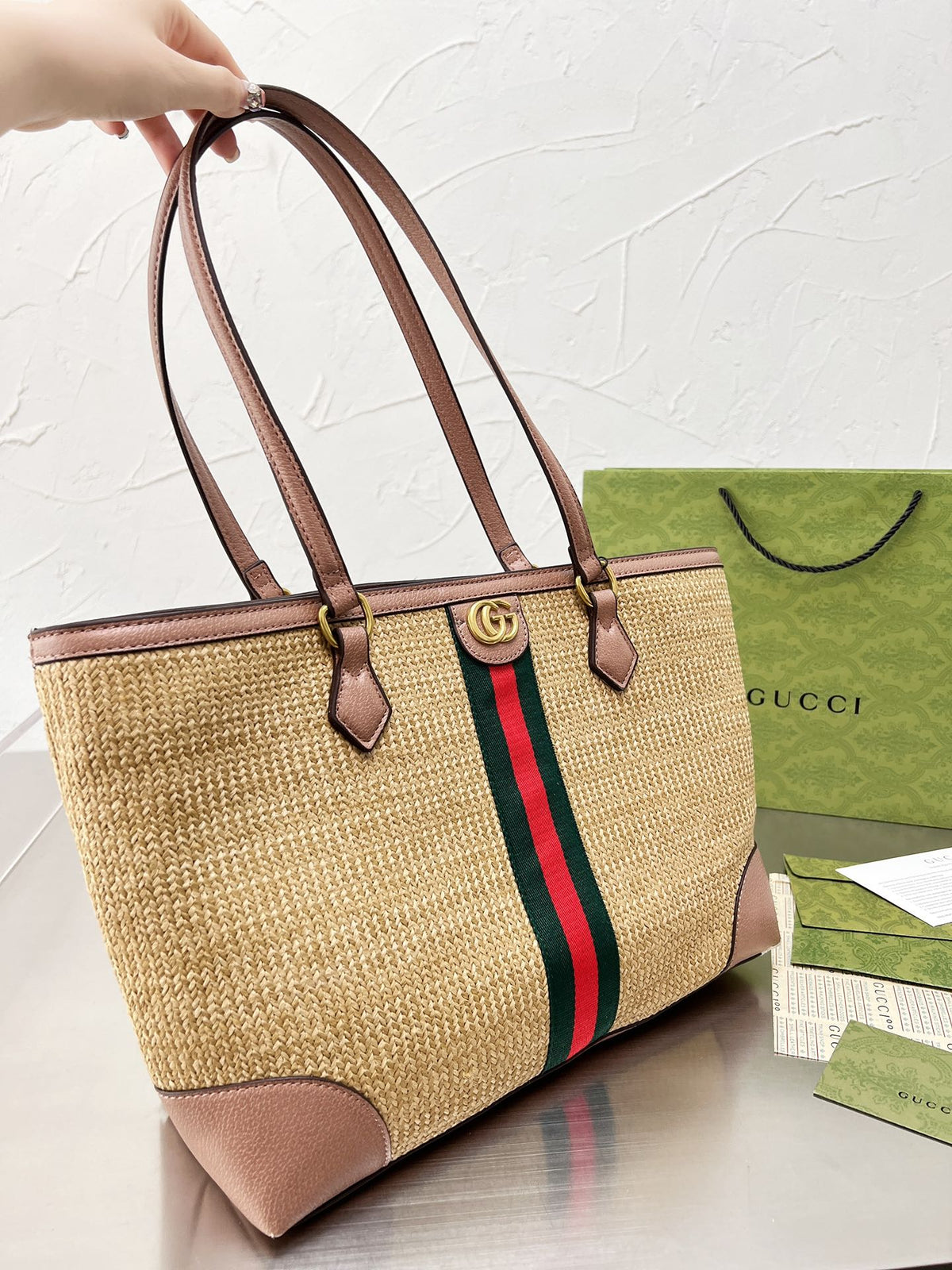 Ophidia Series Braided Tote
