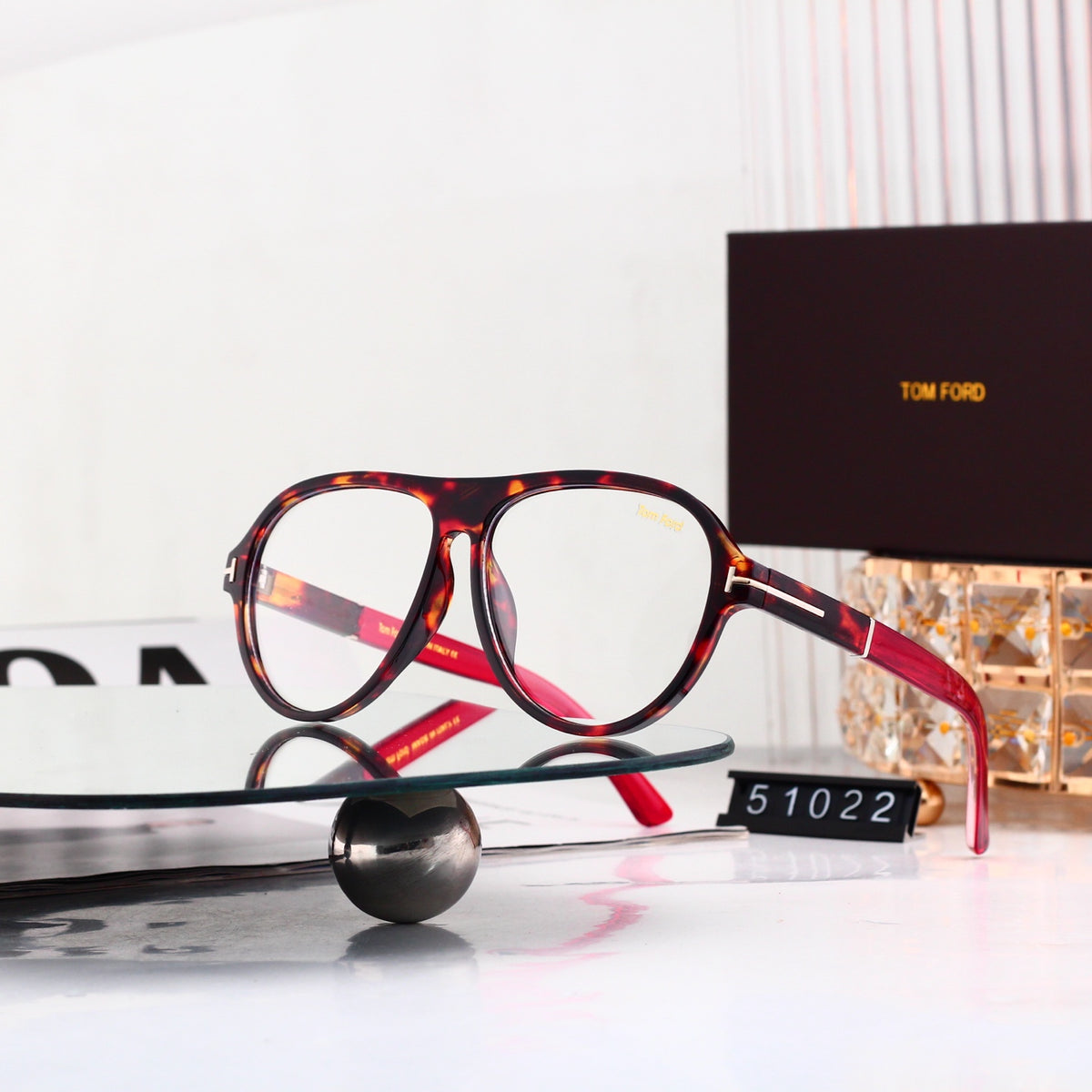 13 Color Classic Pilot Optical Eyeglasses - 51022