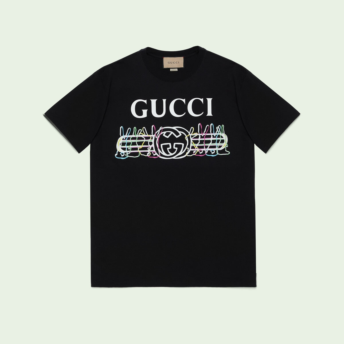 Klassisches T-Shirt mit Aufdruck