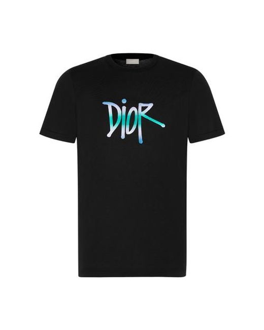 Herren Schwarzes T-Shirt und Shawn