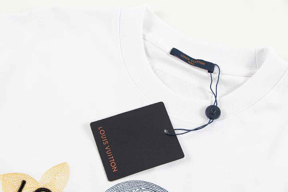 T-Shirt mit Buchstabenmuster