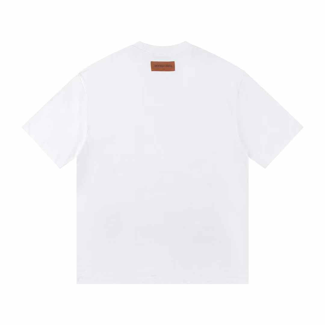 T-Shirt mit Buchstabenmuster