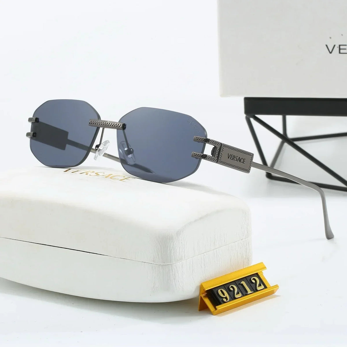6 Farben trendige Sonnenbrille 9212