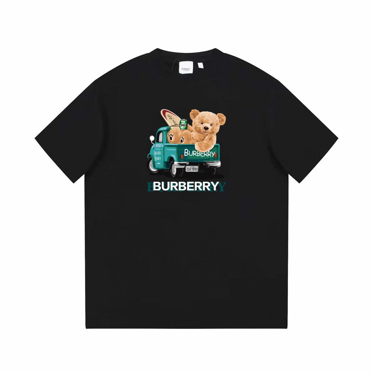 Bären-Print-T-Shirt