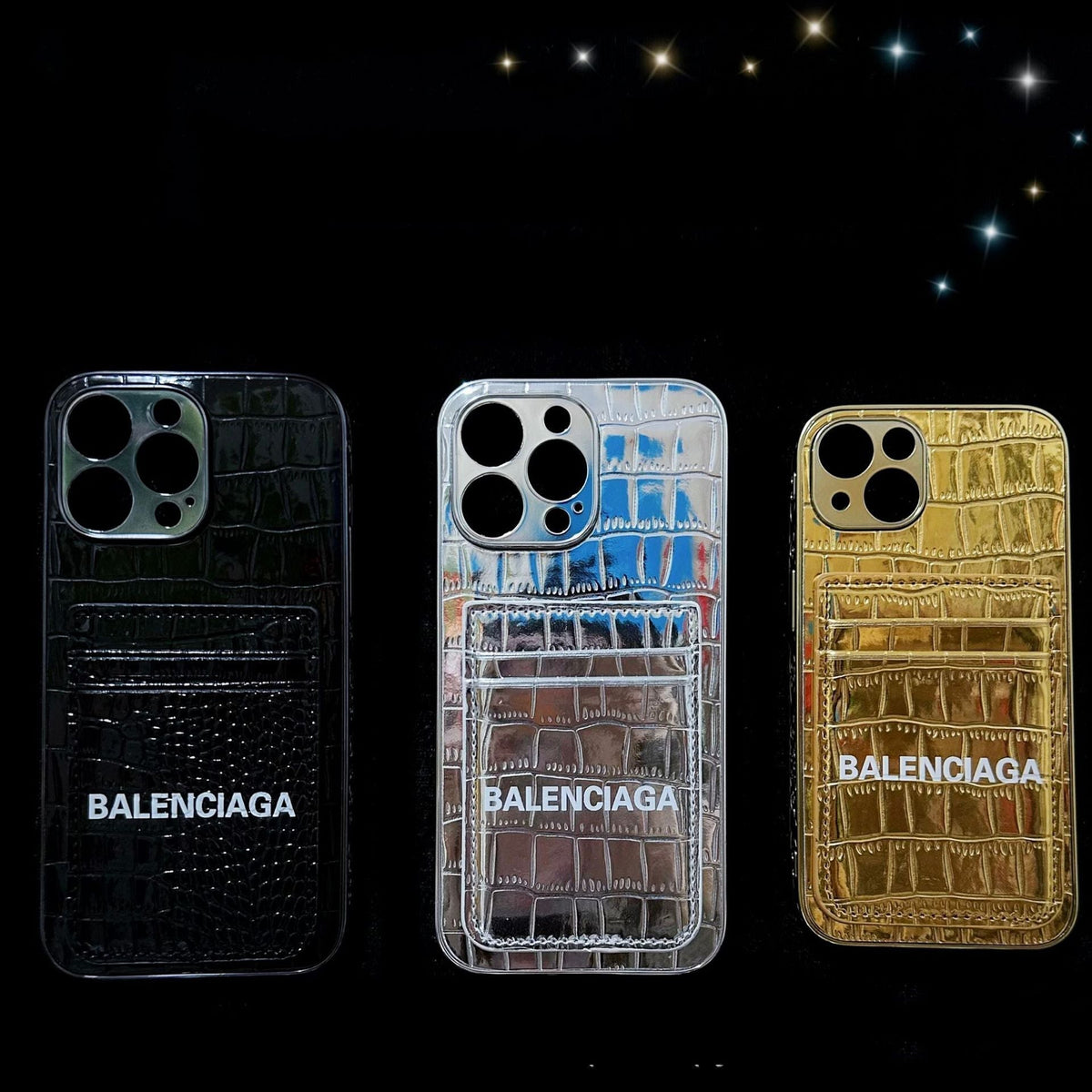 Luxuriöses Etui aus Lackleder