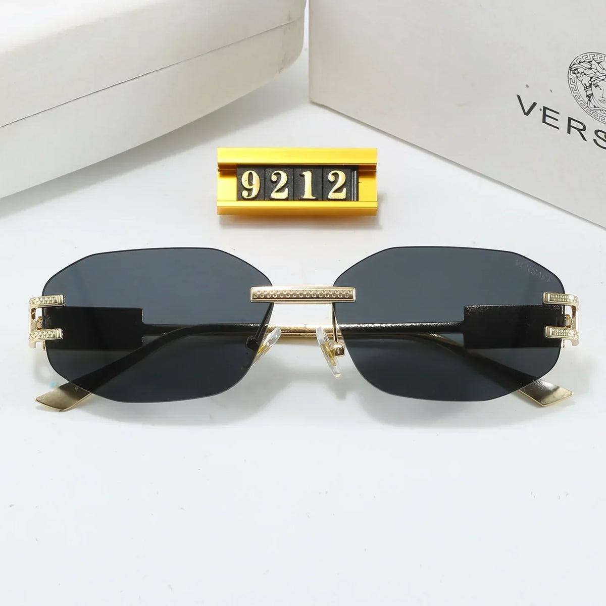 6 Farben trendige Sonnenbrille 9212