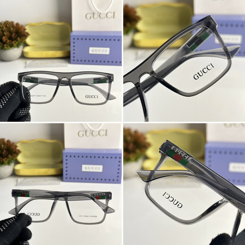 Unisex modische gestreifte Brille