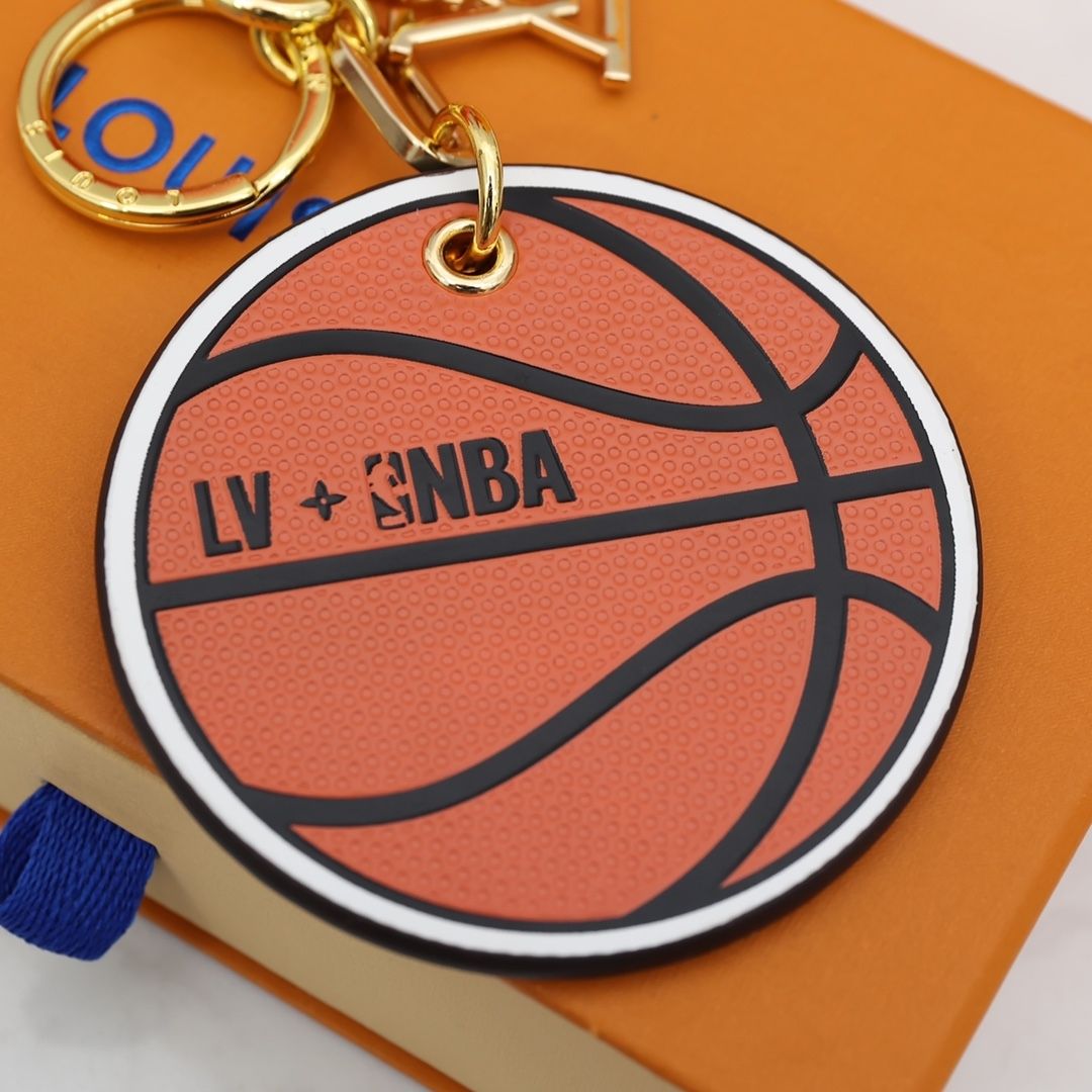 Basketball-Leder-Anhänger-Schlüsselanhänger