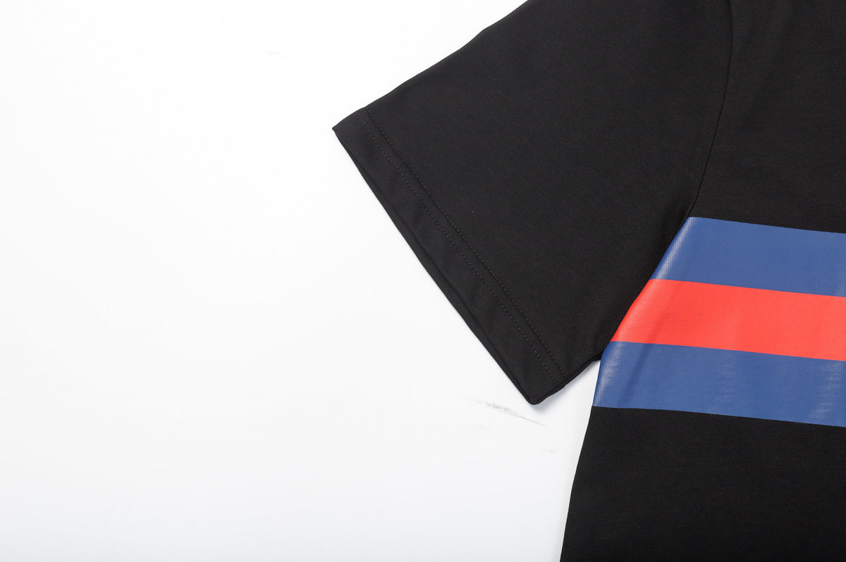 T-Shirt mit Streifenprint