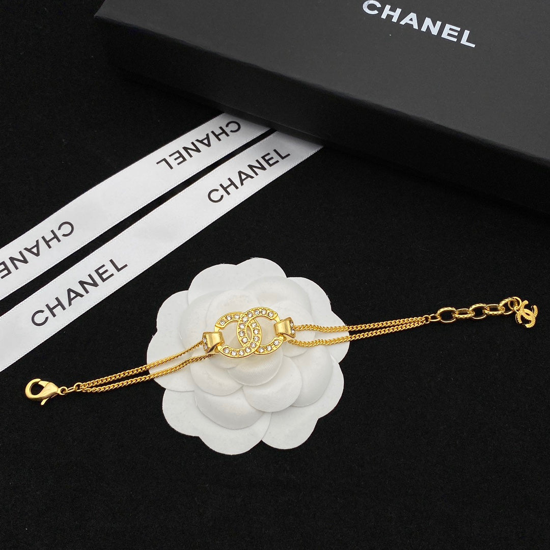 Diamant-Doppelarmband