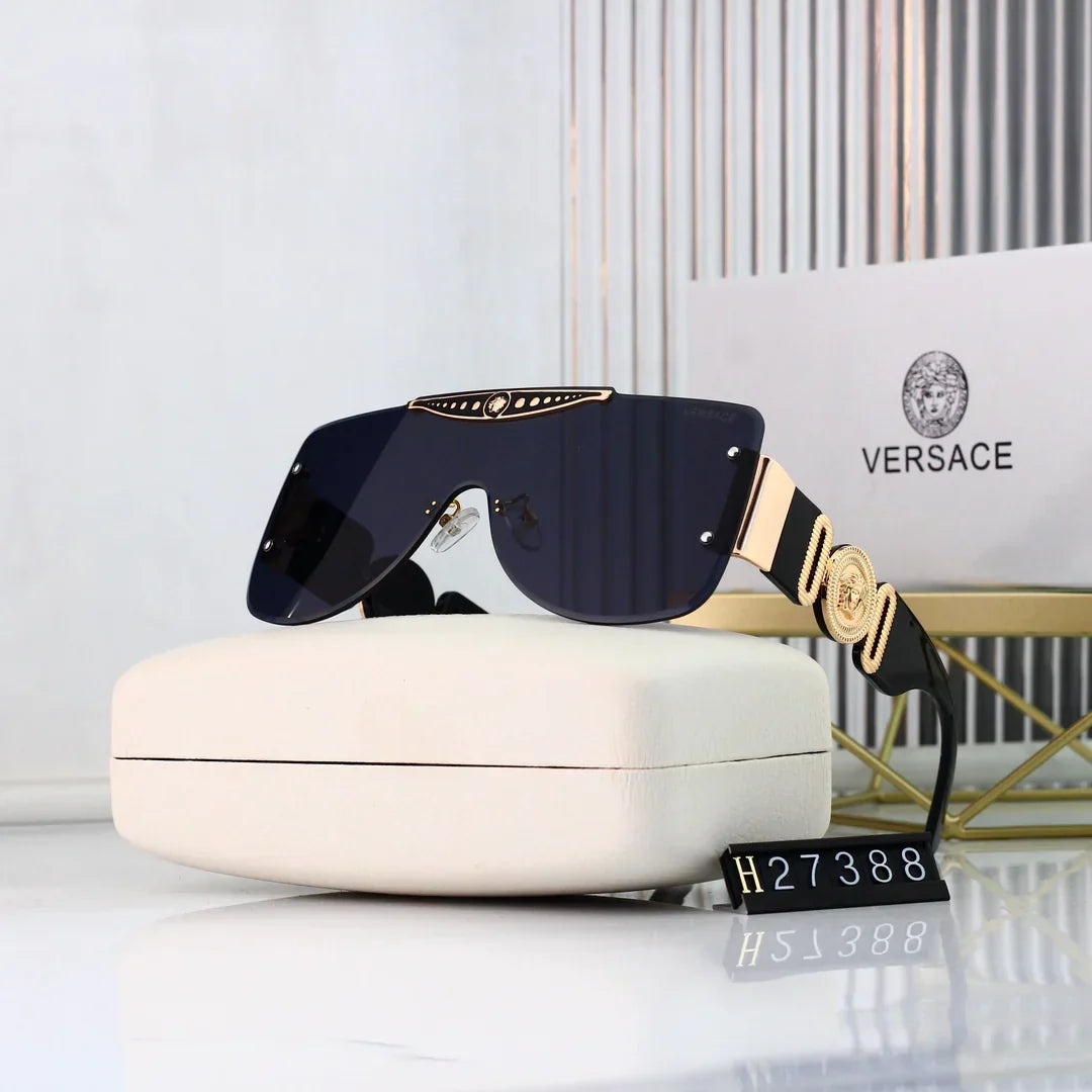 7 Farben beliebte HD-Linsen randlose Design-Sonnenbrille 27388