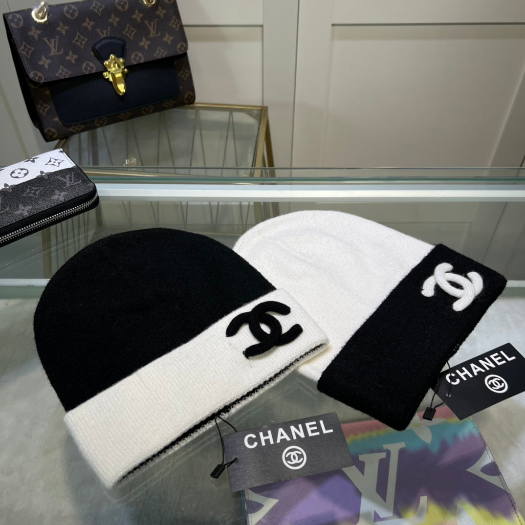 Vielseitige Kaschmir-Beanie-Mütze für Damen