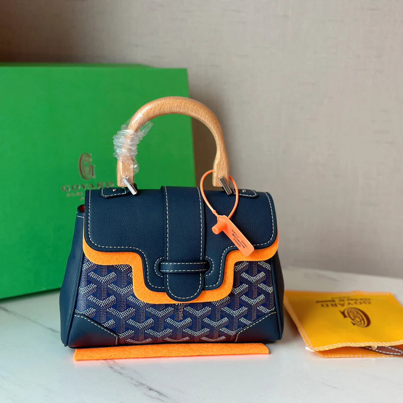 Retro Mini Top Handle Bag