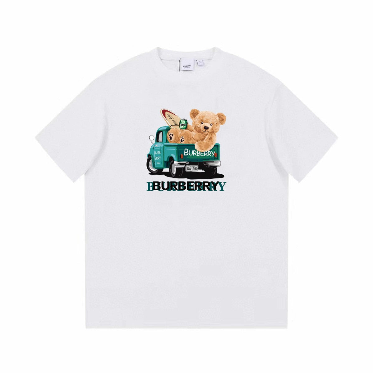 Bären-Print-T-Shirt