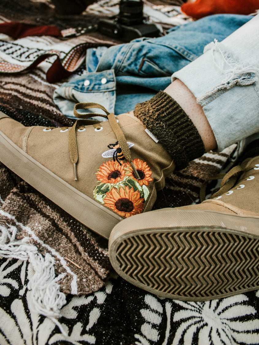 Old Pine Sonnenblume High Top