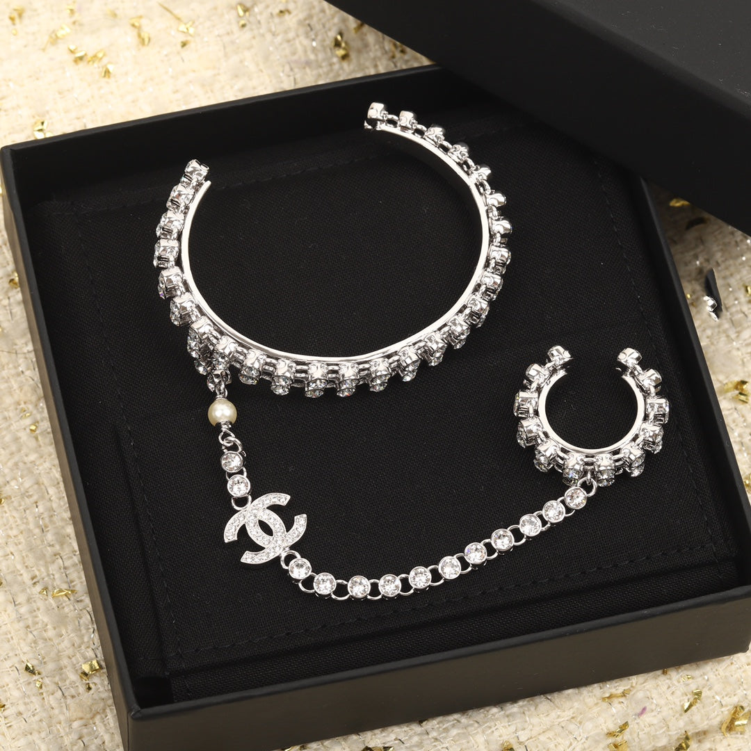 Armband Ring Siamesische Kette