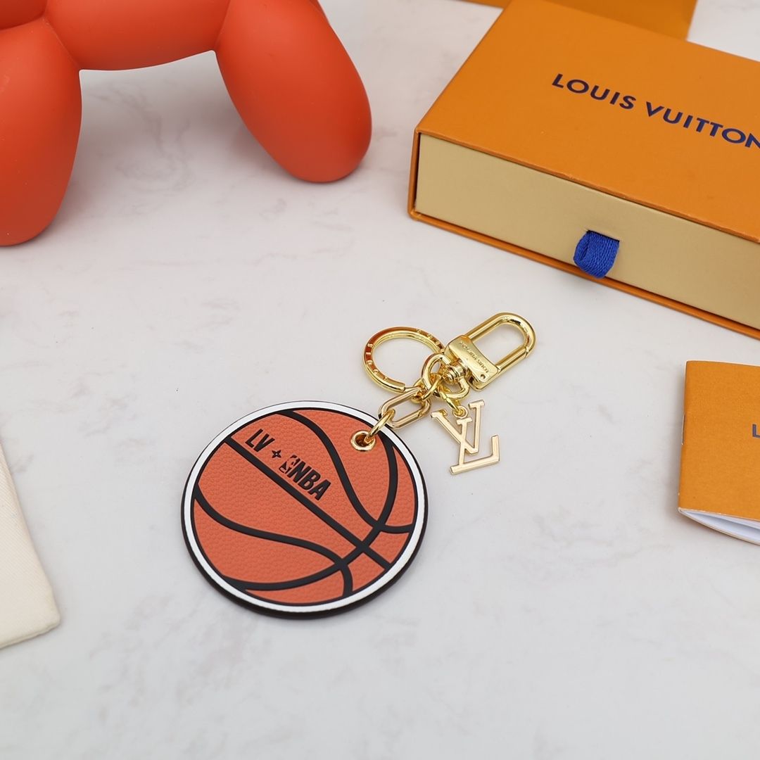 Basketball-Leder-Anhänger-Schlüsselanhänger