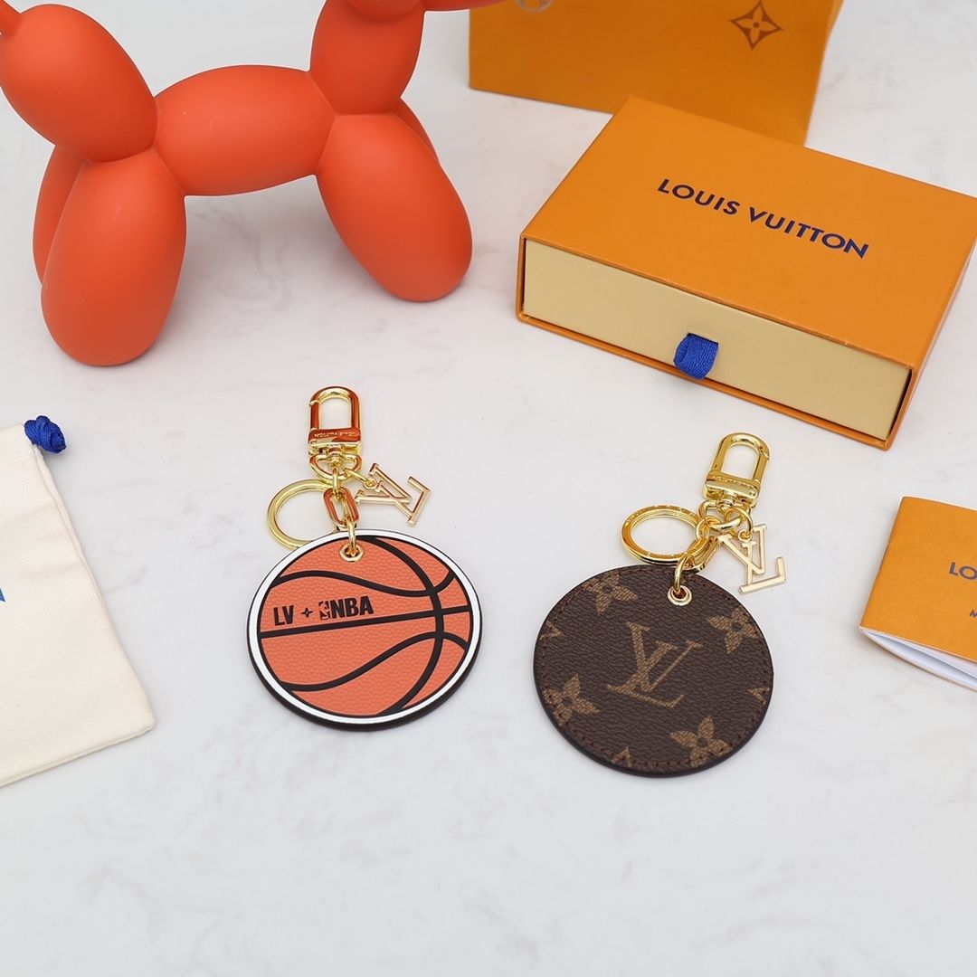 Basketball-Leder-Anhänger-Schlüsselanhänger