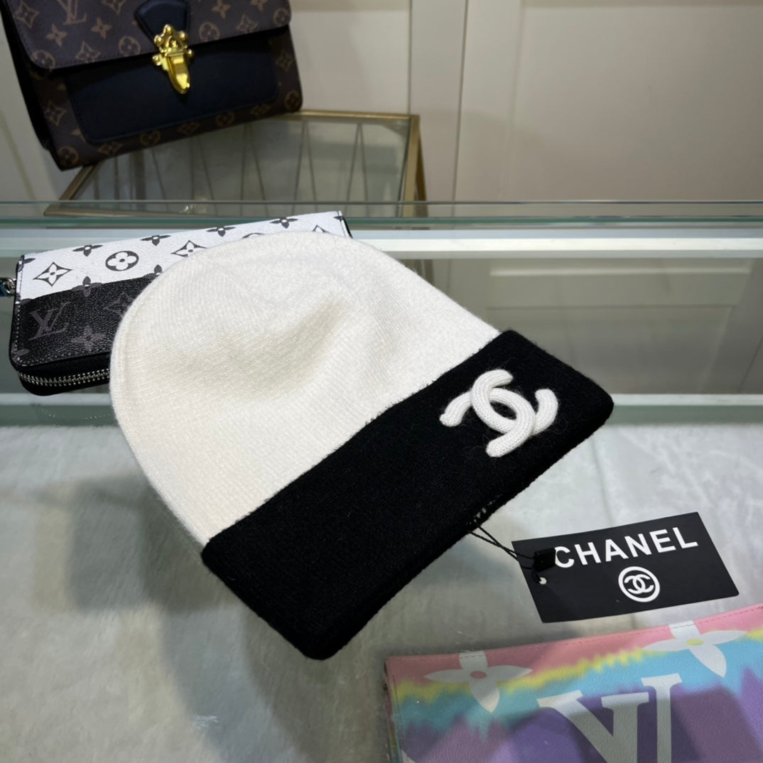 Vielseitige Kaschmir-Beanie-Mütze für Damen