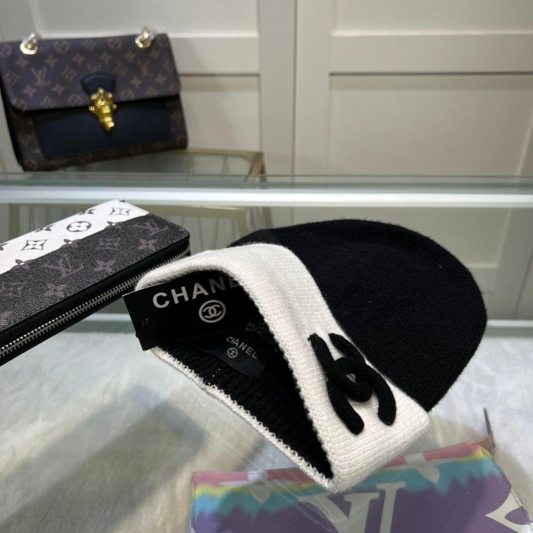 Vielseitige Kaschmir-Beanie-Mütze für Damen
