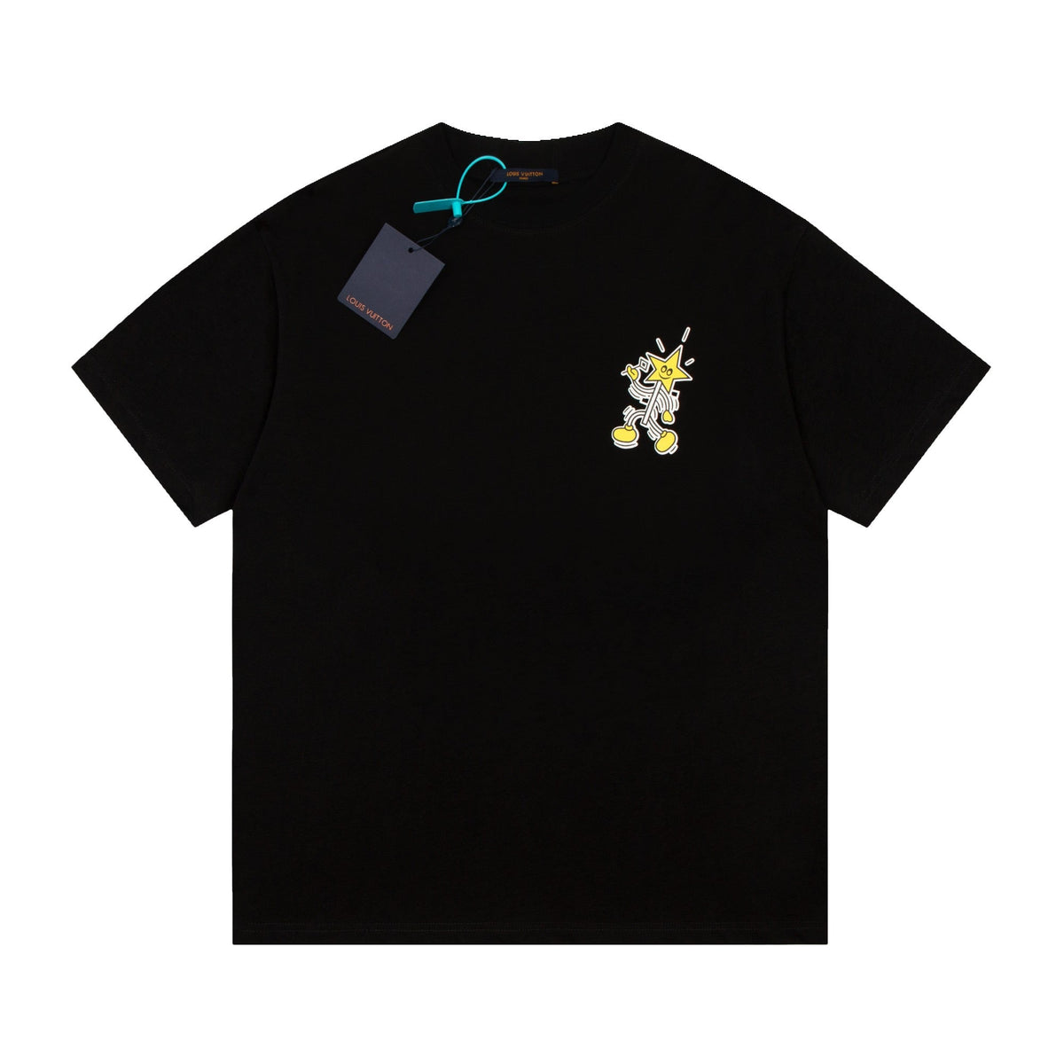 Helles T-Shirt mit Aufdruck