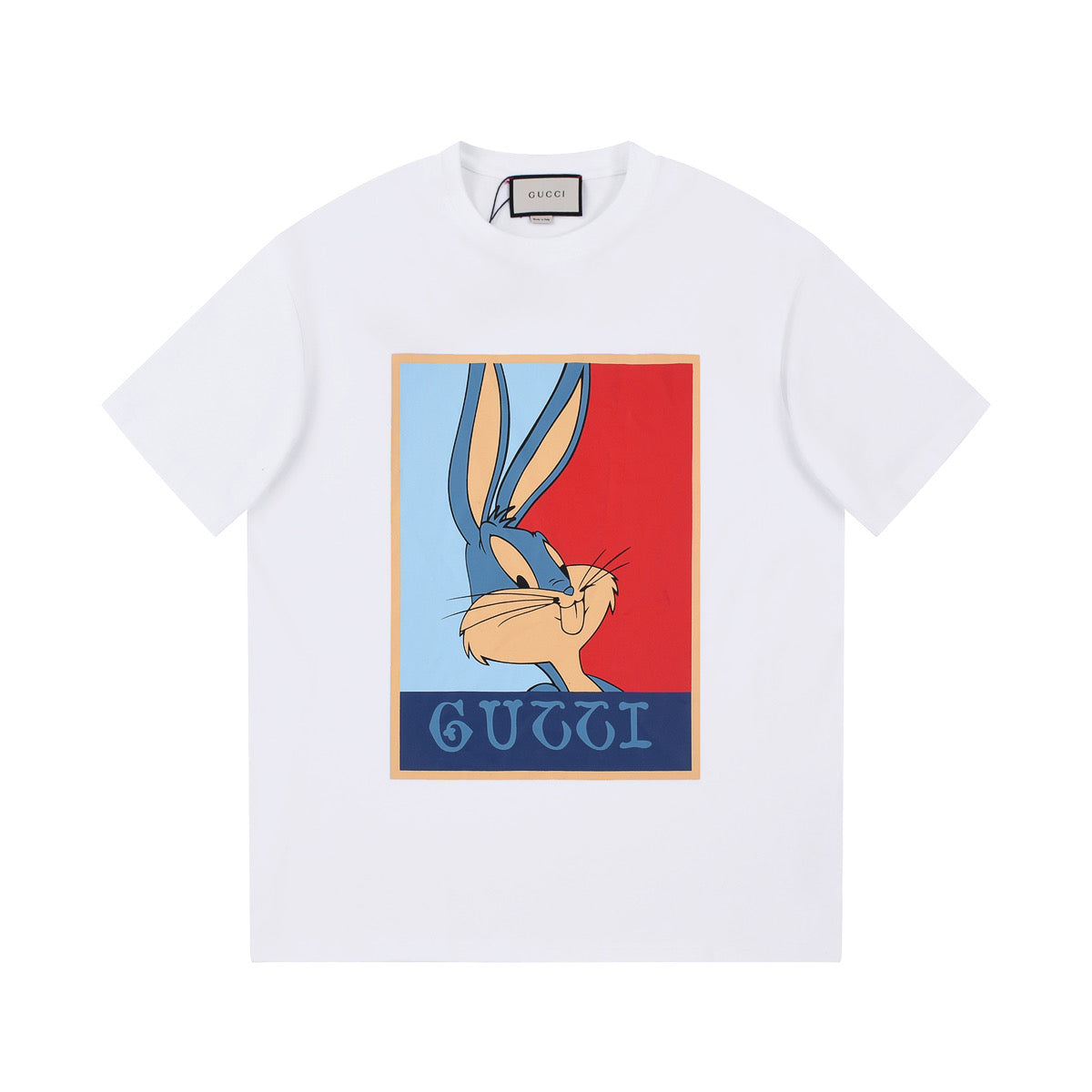 T-Shirt mit Häschen-Print